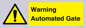 WV7856: Warning Automated Gate