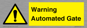 WV7856: Warning Automated Gate