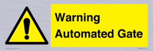 WV7856: Warning Automated Gate