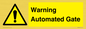 WV7856: Warning Automated Gate