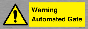 WV7856: Warning Automated Gate