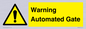 WV7856: Warning Automated Gate