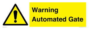 WV7856: Warning Automated Gate