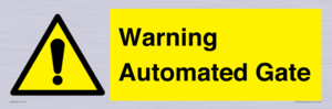 WV7856: Warning Automated Gate