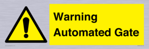 WV7856: Warning Automated Gate