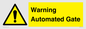 WV7856: Warning Automated Gate