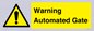 WV7856: Warning Automated Gate