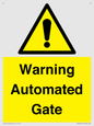 WV7856: Warning Automated Gate