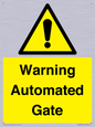 WV7856: Warning Automated Gate