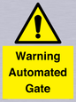 WV7856: Warning Automated Gate