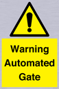 WV7856: Warning Automated Gate