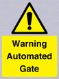 WV7856: Warning Automated Gate