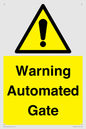 WV7856: Warning Automated Gate