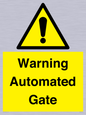 WV7856: Warning Automated Gate