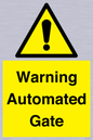 WV7856: Warning Automated Gate