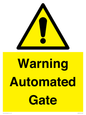 WV7856: Warning Automated Gate