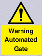 WV7856: Warning Automated Gate
