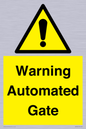 WV7856: Warning Automated Gate
