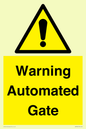 WV7856: Warning Automated Gate