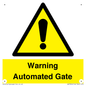 WV7856: Warning Automated Gate
