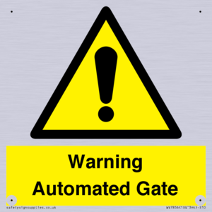 WV7856: Warning Automated Gate