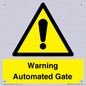 WV7856: Warning Automated Gate
