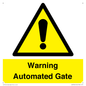 WV7856: Warning Automated Gate