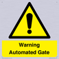 WV7856: Warning Automated Gate
