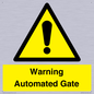 WV7856: Warning Automated Gate