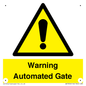 WV7856: Warning Automated Gate