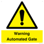 WV7856: Warning Automated Gate