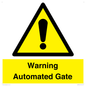 WV7856: Warning Automated Gate