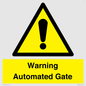 WV7856: Warning Automated Gate