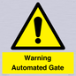 WV7856: Warning Automated Gate