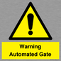 WV7856: Warning Automated Gate