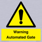 WV7856: Warning Automated Gate