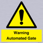 WV7856: Warning Automated Gate