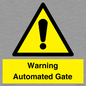 WV7856: Warning Automated Gate
