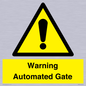 WV7856: Warning Automated Gate