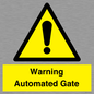 WV7856: Warning Automated Gate
