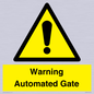 WV7856: Warning Automated Gate