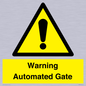 WV7856: Warning Automated Gate