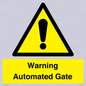 WV7856: Warning Automated Gate