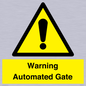 WV7856: Warning Automated Gate