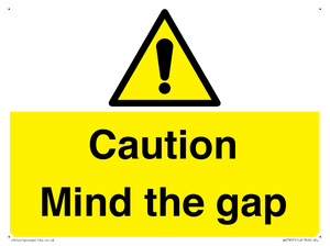 WV7857: Caution Mind the gap