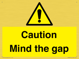 WV7857: Caution Mind the gap