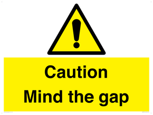 WV7857: Caution Mind the gap