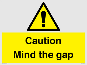 WV7857: Caution Mind the gap