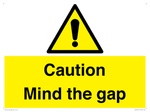 WV7857: Caution Mind the gap