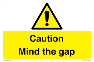 WV7857: Caution Mind the gap